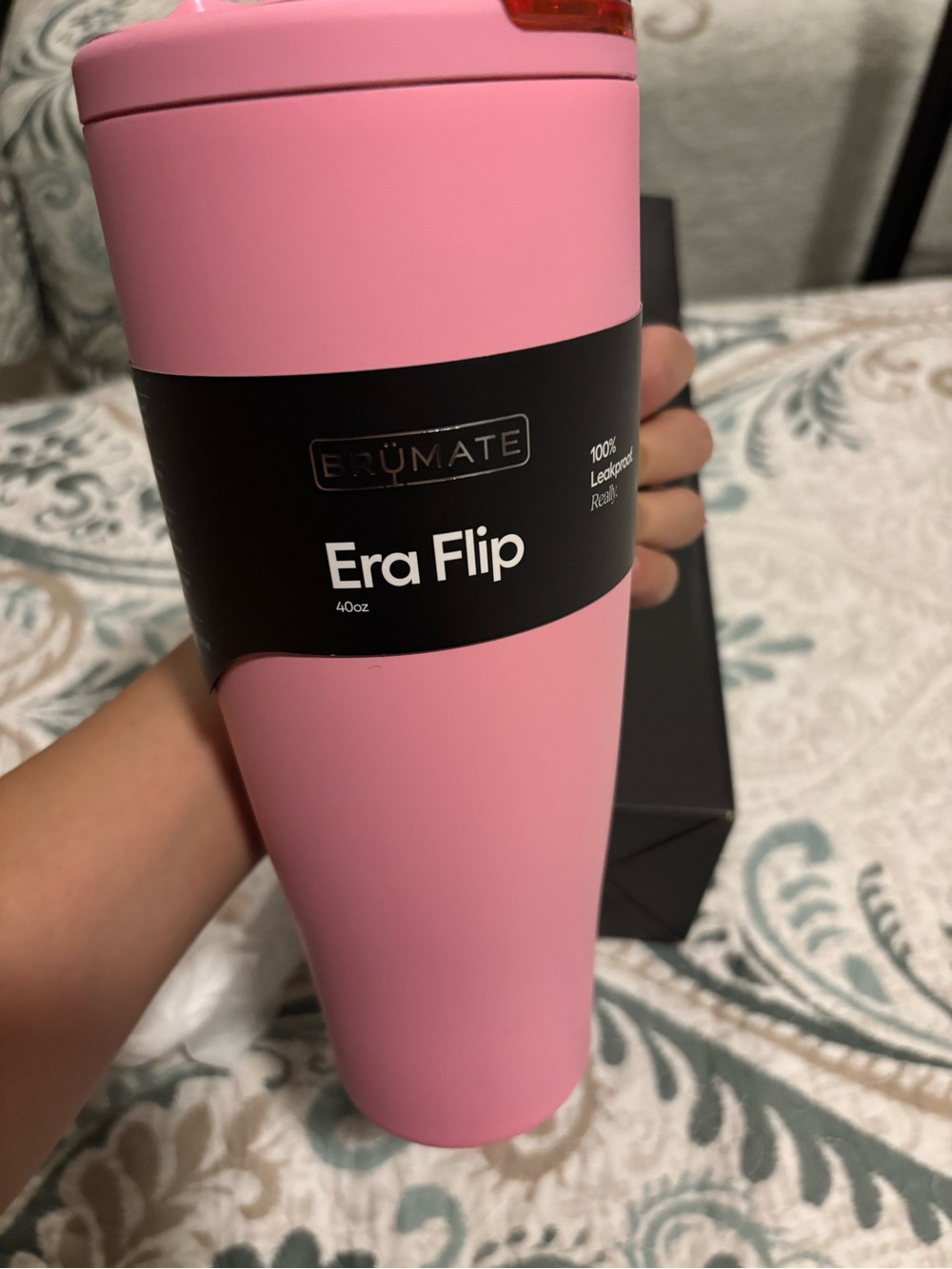 BrüMate Era Flip 40oz Insulated Tumbler - Pink